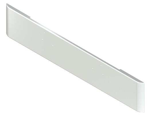 BUMPER FOR STERLING L, LN, LT, LTN, LTL, -800, -900, -8000, -9000 1970-1990 18" SQUARE ROLLED END CHROME WITH MOUNTING HOLES ONLY