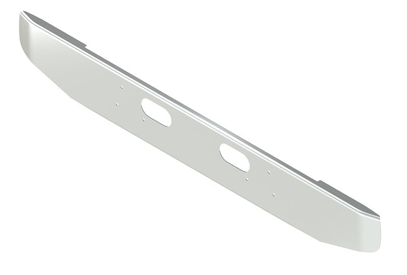 BUMPER FOR FORD L, LN, LT, LTN, LTL, -800, -900, -8000, -9000 1970-1990 12" TAPER ROLLED END CHROME WITH TOW HOLE