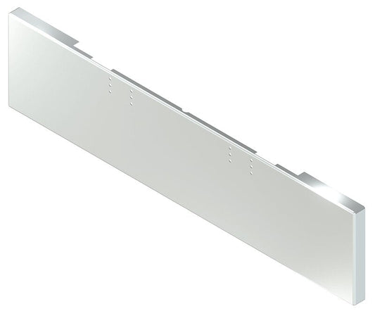 BUMPER FOR FREIGHTLINER CABOVER & CONVENTIONAL 1980-1984 22" BOXED END CHROME WITH MOUNTING HOLES ONLY