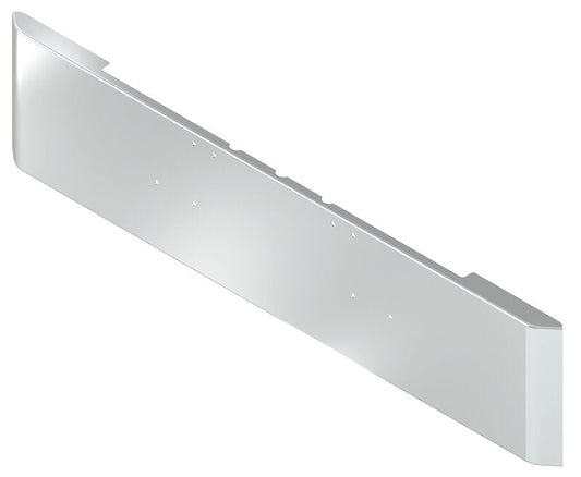 BUMPER FOR FREIGHTLINER CABOVER & CONVENTIONAL & CLASSIC 1984-1999 20" SQUARE ROLLED END CHROME WITH MOUNTING HOLES ONLY