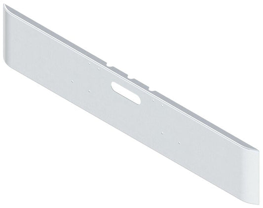 BUMPER FOR FREIGHTLINER CABOVER & CONVENTIONAL & CLASSIC 1984-1999 18" SQUARE ROLLED END CHROME WITH TOW HOLE