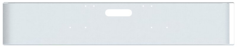 BUMPER FOR FREIGHTLINER CABOVER & CONVENTIONAL & CLASSIC 1984-1999 18" SQUARE ROLLED END CHROME WITH TOW HOLE