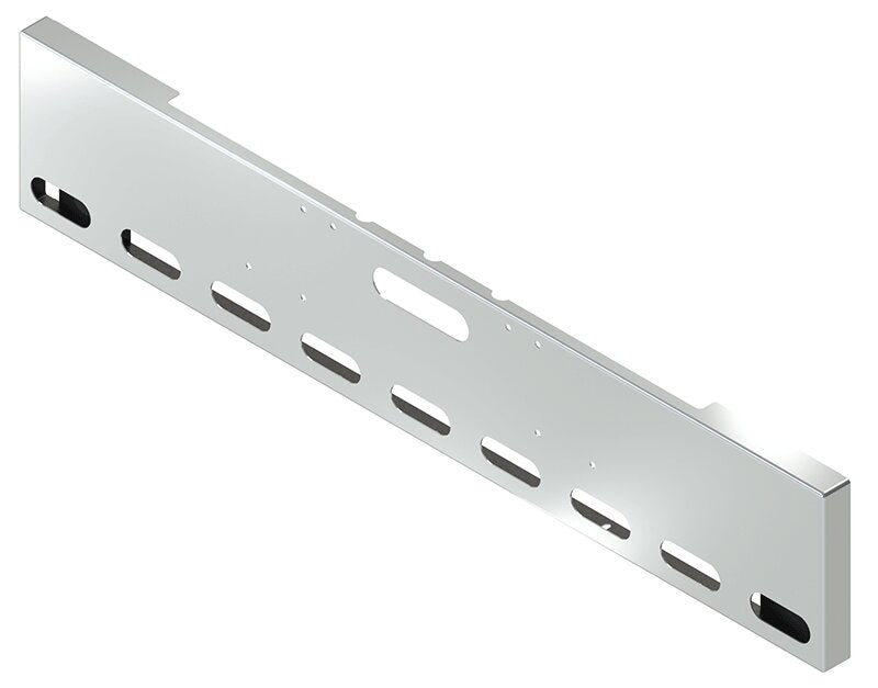 BUMPER FOR FREIGHTLINER CABOVER & CONVENTIONAL & CLASSIC 1984-1999 18" BOXED END CHROME WITH TOW HOLE AND 9 OVAL HOLES