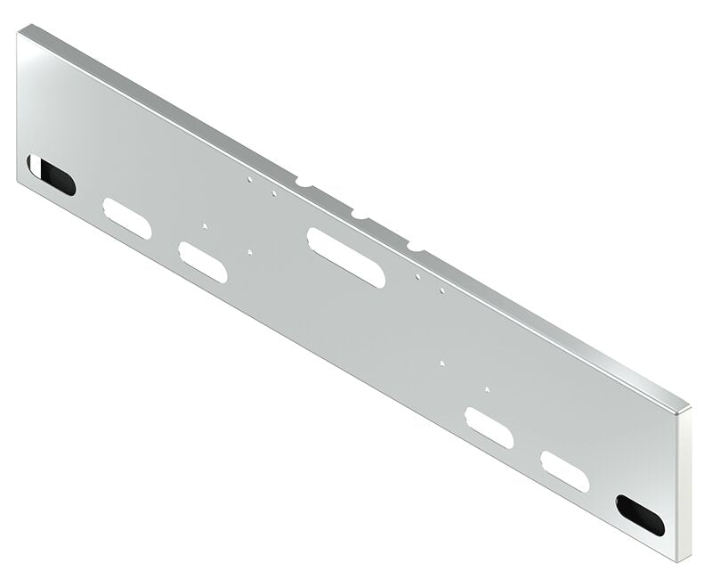 BUMPER FOR FREIGHTLINER CABOVER & CONVENTIONAL & CLASSIC 1984-1999 18" BOXED END STAINLESS STEEL WITH TOW HOLE, LIGHT HOLES