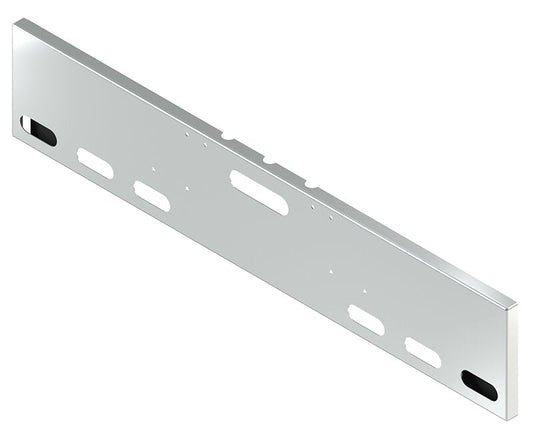 BUMPER FOR FREIGHTLINER CABOVER & CONVENTIONAL & CLASSIC 1984-1999 18" BOXED END STAINLESS STEEL WITH TOW HOLE, LIGHT HOLES
