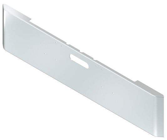 BUMPER FOR FREIGHTLINER CABOVER & CONVENTIONAL & CLASSIC 1984-1999 20" SQUARE ROLLED END STAINLESS STEEL WITH TOW HOLE