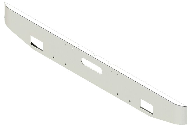BUMPER FOR FREIGHTLINER CABOVER & CONVENTIONAL & CLASSIC 1984-1999 12" TAPER ROLLED END CHROME