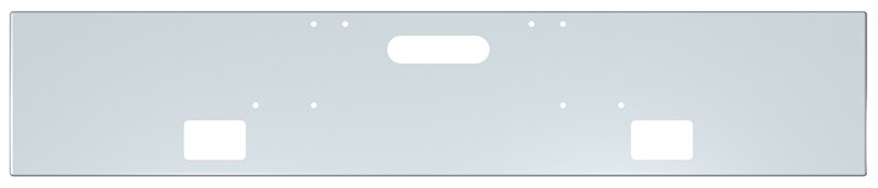 BUMPER FOR FREIGHTLINER CABOVER & CONVENTIONAL & CLASSIC 1984-1999 18" BOXED END CHROME