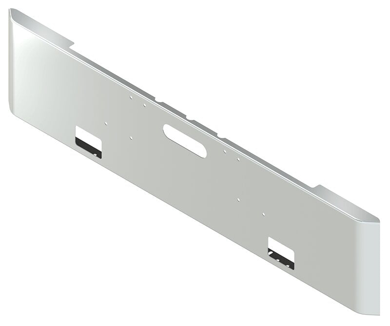 BUMPER FOR FREIGHTLINER CABOVER & CONVENTIONAL & CLASSIC 1984-1999 20" SQUARE ROLLED END CHROME