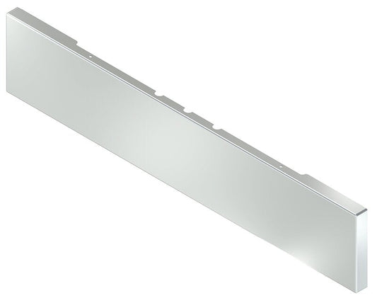 BUMPER FOR FREIGHTLINER CABOVER & CONVENTIONAL & CLASSIC 1984-1999 18" BOXED END CHROME WITH NO MOUNTING HOLES AND WITH UNIVERSAL BRACKETS THAT FIT CB, CQ, FD, FE ,HA, HC, GO