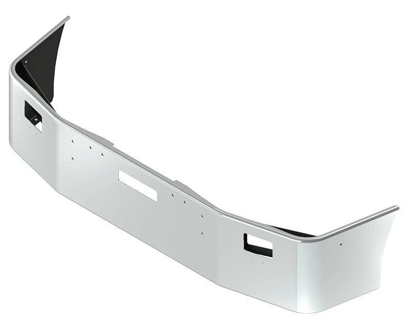 BUMPER FOR FREIGHTLINER FLD112 & FLD120 SETBACK 1989-2006 18" SETBACK AXLE STAINLESS STEEL