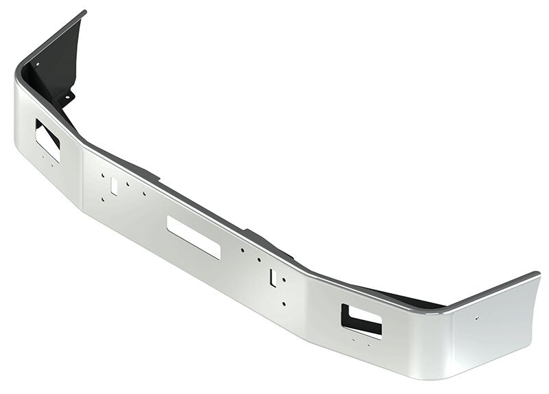 BUMPER FOR FREIGHTLINER FLD112 & FLD120 SETBACK 1989-2006 12" TO 14" SETBACK AXLE CHROME