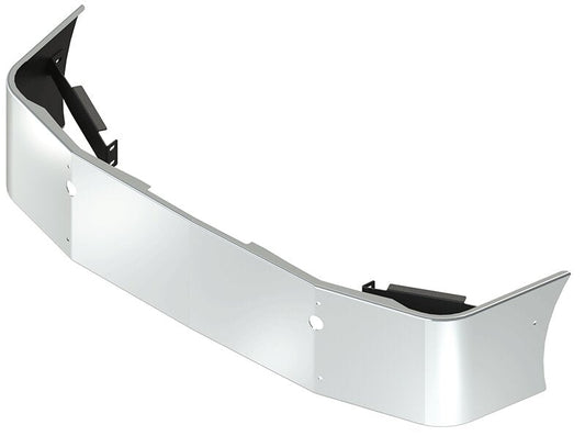 BUMPER FOR FREIGHTLINER COLUMBIA 2008-2022 18" SETBACK AXLE STAINLESS STEEL WITH TOW HOLE