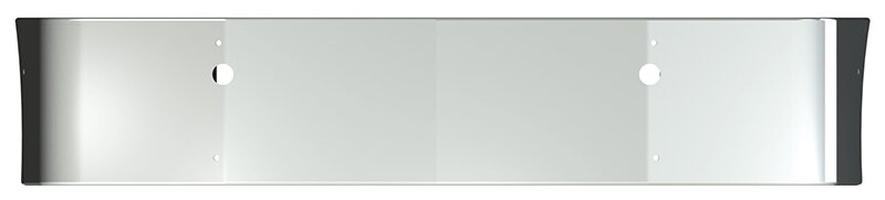 BUMPER FOR FREIGHTLINER COLUMBIA 2008-2022 18" SETBACK AXLE STAINLESS STEEL WITH TOW HOLE