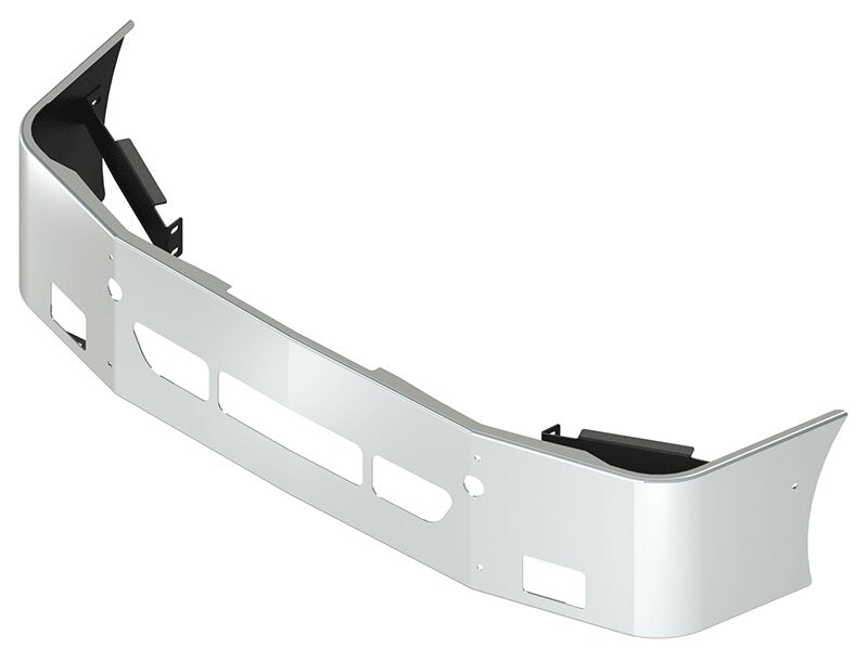 BUMPER FOR FREIGHTLINER COLUMBIA 2008-2022 18" SETBACK AXLE CHROME