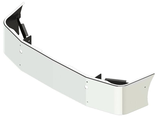 BUMPER FOR FREIGHTLINER COLUMBIA 2008-2022 & CENTURY 2008-2022 18" SETBACK AXLE STAINLESS STEEL WITH TOW HOLE