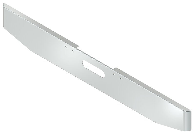 BUMPER FOR FREIGHTLINER FLD CLASSIC 2000-2002 12" TAPER ROLLED END CHROME WITH TOW HOLE