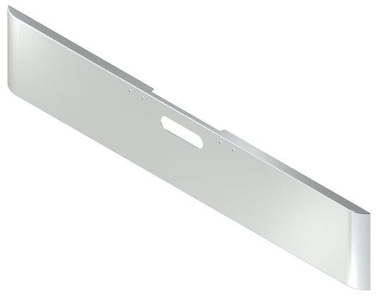 BUMPER FOR FREIGHTLINER FLD CLASSIC 2000-2002 18" SQUARE ROLLED END CHROME WITH TOW HOLE