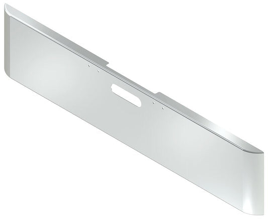 BUMPER FOR FREIGHTLINER FLD CLASSIC 2000-2002 20" SQUARE ROLLED END CHROME WITH TOW HOLE