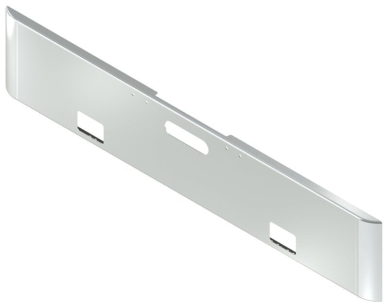 BUMPER FOR FREIGHTLINER FLD CLASSIC 2000-2002 18" SQUARE ROLLED END CHROME