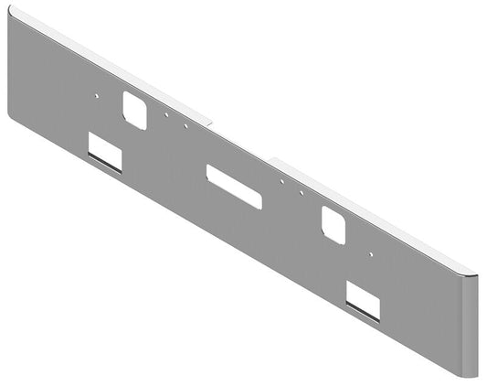 BUMPER FOR FREIGHTLINER FLD CLASSIC 1400 SERIES 2002-2007 18" SQUARE ROLLED END CHROME