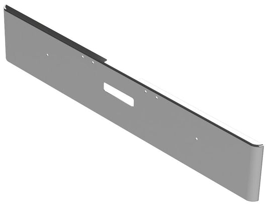 BUMPER FOR FREIGHTLINER FLD CLASSIC 2002-2007 18" SQUARE ROLLED END CHROME WITH TOW HOLE