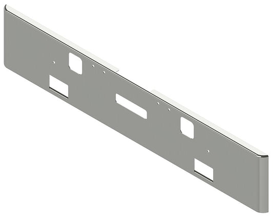 BUMPER FOR FREIGHTLINER FLD CLASSIC 2002-2007 18" SQUARE ROLLED END CHROME