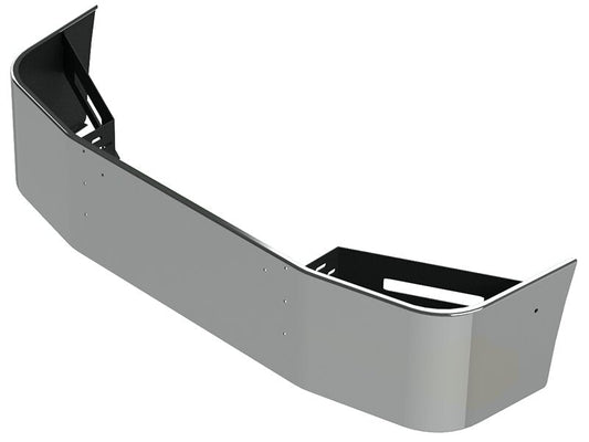 BUMPER FOR FREIGHTLINER COLUMBIA 1999-2007 & CENTURY 2005-2007 20" SETBACK AXLE STAINLESS STEEL WITH MOUNTING HOLES ONLY
