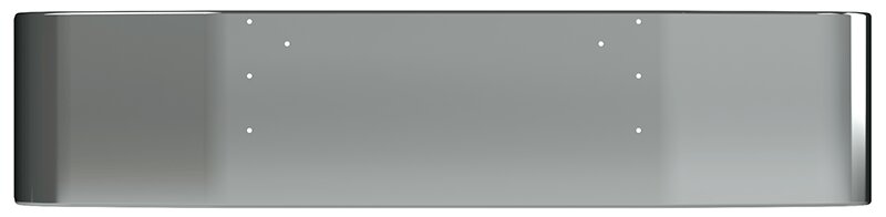 BUMPER FOR FREIGHTLINER COLUMBIA 1999-2007 & CENTURY 2005-2007 20" SETBACK AXLE STAINLESS STEEL WITH MOUNTING HOLES ONLY