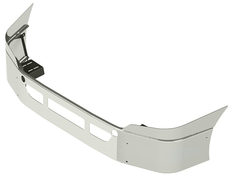 BUMPER FOR FREIGHTLINER CASCADIA P3 - REPLACES PLASTIC BUMPER 2008-2017 WITH TOW HOLE & VENT HOLES