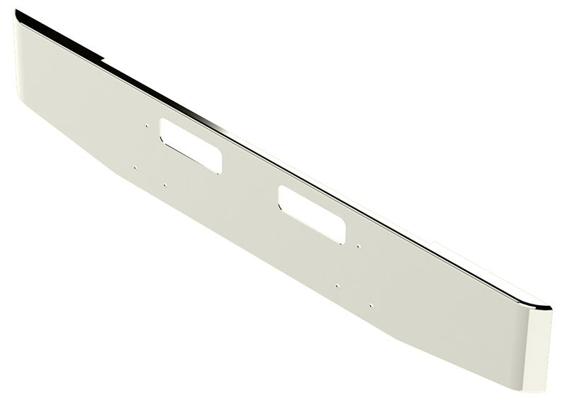 BUMPER FOR GMC BRIGADIER 1978-1988 16" TAPER ROLLED END CHROME WITH VENT HOLES