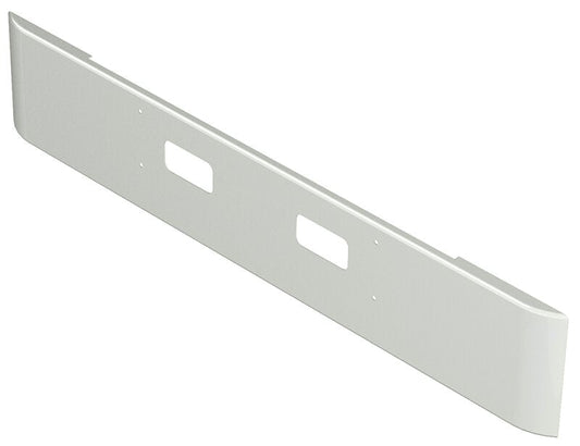 BUMPER FOR CHEVY & GMC TOPKICK, KODIAK 1990-2003 18" SQUARE ROLLED END CHROME WITH VENT HOLES