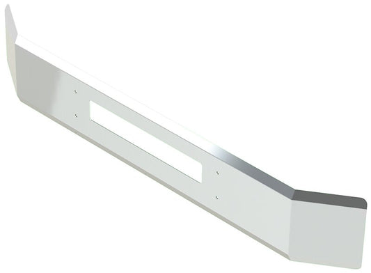 BUMPER FOR CHEVY & GMC 7000, C60, C65, C70 1981-1988 12" OPEN END CHROME WITH VENT HOLES