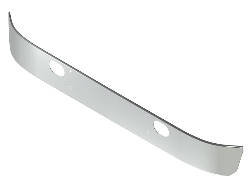 BUMPER FOR IHC 1700S, 1800S, 1900S 1977-1990 10" WRAP AROUND "FACTORY STYLE" CHROME WITH TOW HOLE