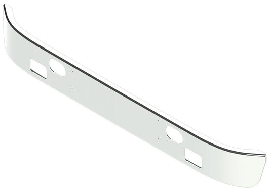 BUMPER FOR IHC 1700S, 1800S, 1900S 1977-1990 10" WRAP AROUND "FACTORY STYLE" CHROME