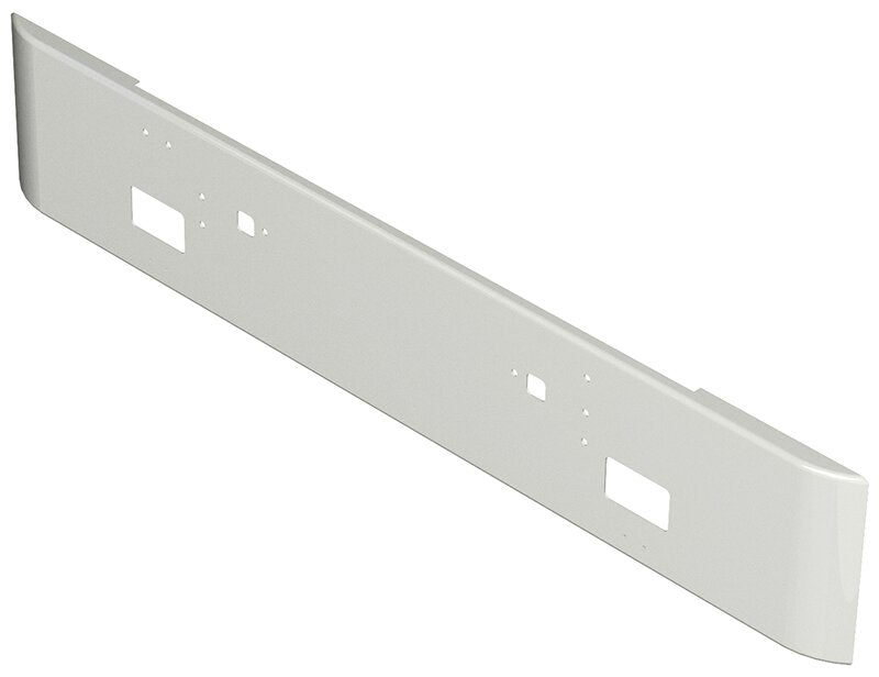 BUMPER FOR IHC 9300, 9370 CONVENTIONAL, 9670 CABOVER 1983-1996 18" SQUARE ROLLED END CHROME