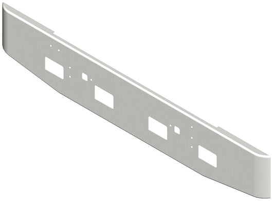 BUMPER FOR IHC 9300, 9370 CONVENTIONAL, 9670 CABOVER 1983-1996 16" TAPER ROLLED END CHROME