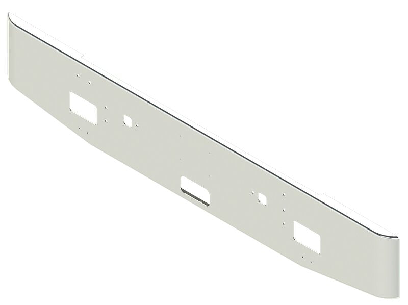 BUMPER FOR IHC 9300, 9370 CONVENTIONAL, 9670 CABOVER 1983-1996 AND LICENSE PLATE HOLES