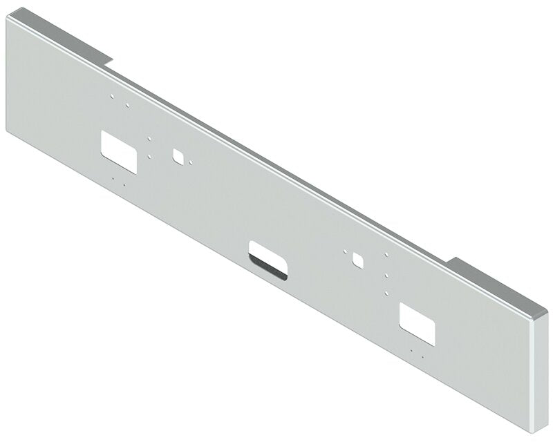 BUMPER FOR IHC 9300, 9370 CONVENTIONAL, 9670 CABOVER 1983-1996 18" BOXED END CHROME