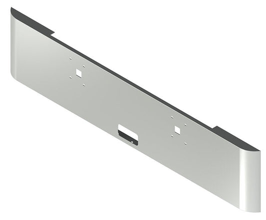 BUMPER FOR IHC 9900 2000-2022 20" SQUARE ROLLED END CHROME