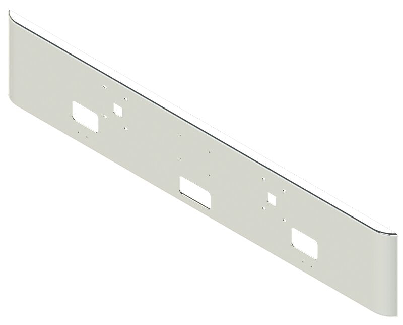 BUMPER FOR IHC 9900 2000-2022 AND LICENSE PLATE HOLES