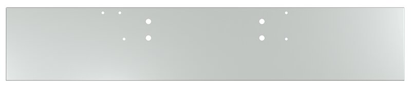 BUMPER FOR KENWORTH K100C CABOVER 1967-1983 18" BOXED END CHROME WITH MOUNTING HOLES ONLY