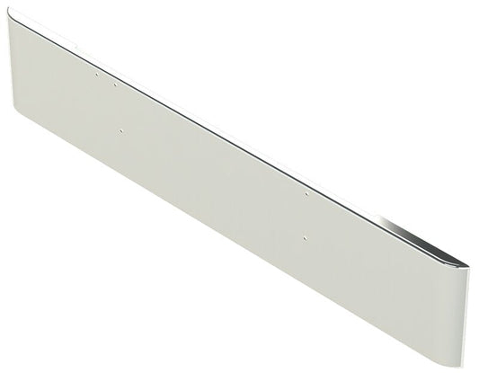 BUMPER FOR KENWORTH K100E 1984-1999 18" SQUARE ROLLED END CHROME WITH MOUNTING HOLES ONLY