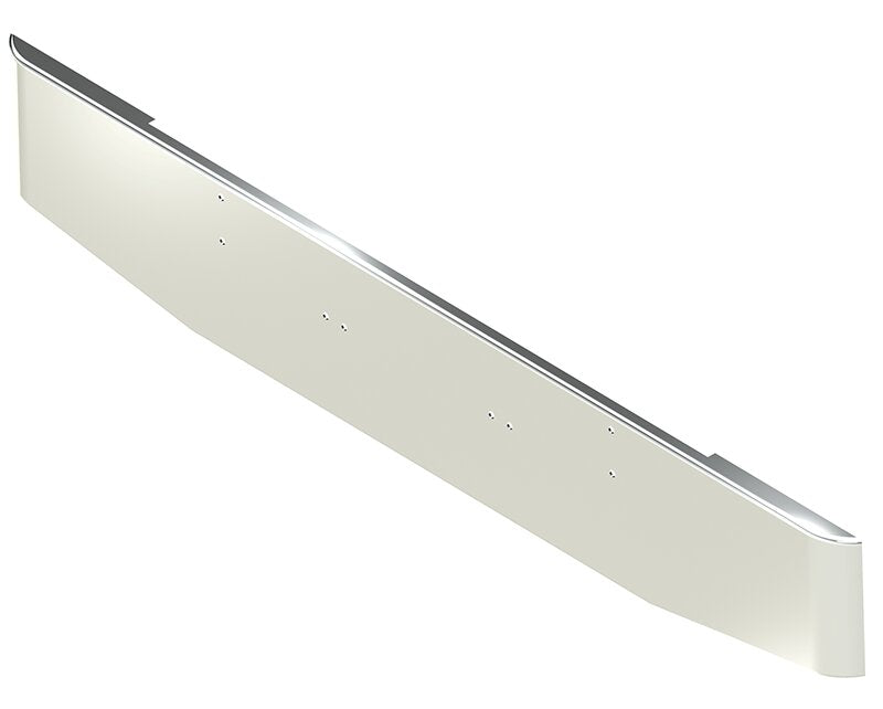 BUMPER FOR KENWORTH W900A 1967-1981 16" TAPER ROLLED END CHROME WITH MOUNTING HOLES ONLY
