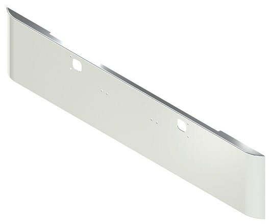 BUMPER FOR KENWORTH W900A 1967-1981 20" SQUARE ROLLED END CHROME WITH TOW HOLE