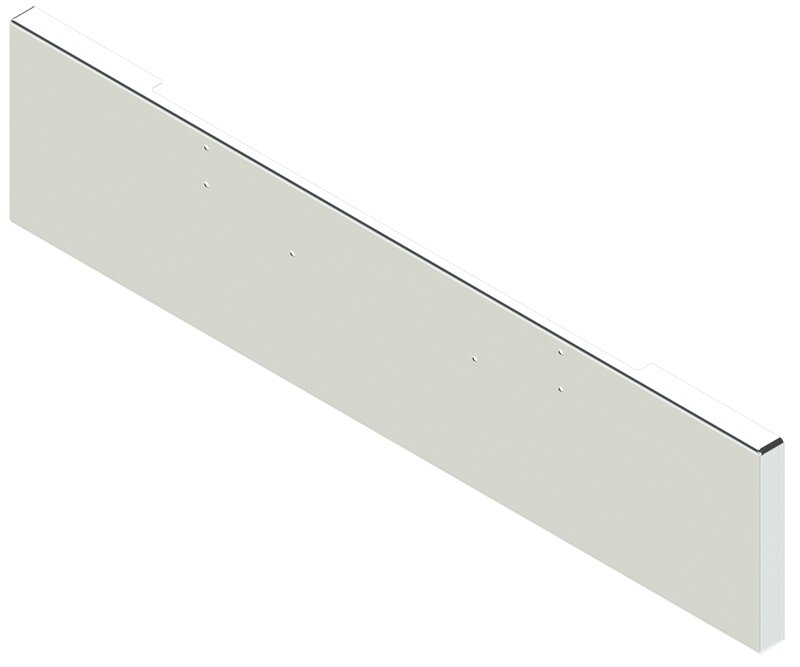 BUMPER FOR KENWORTH W900B 1982-2010 & W900L 1982-2022 22" BOXED END CHROME WITH MOUNTING HOLES ONLY