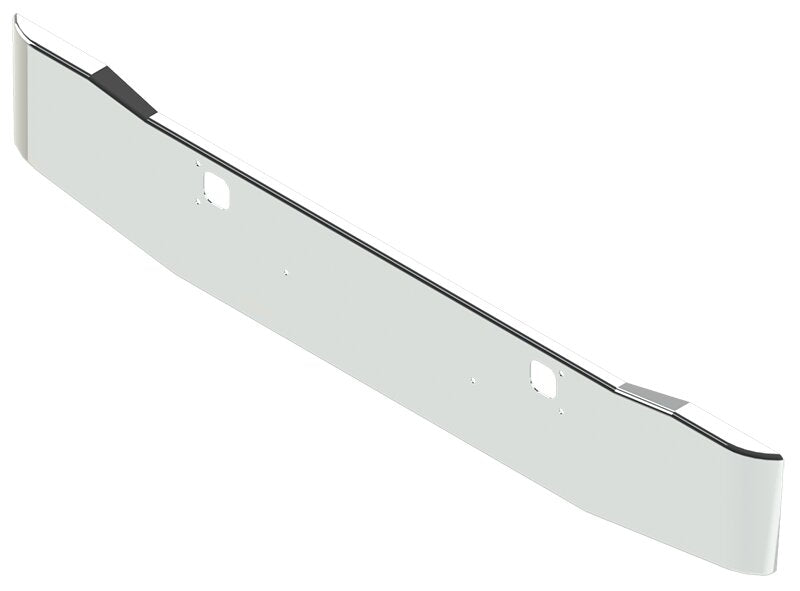 BUMPER FOR KENWORTH W900B 1982-2010 & W900L 1982-2022 16" GULLWING CHROME WITH TOW HOLE