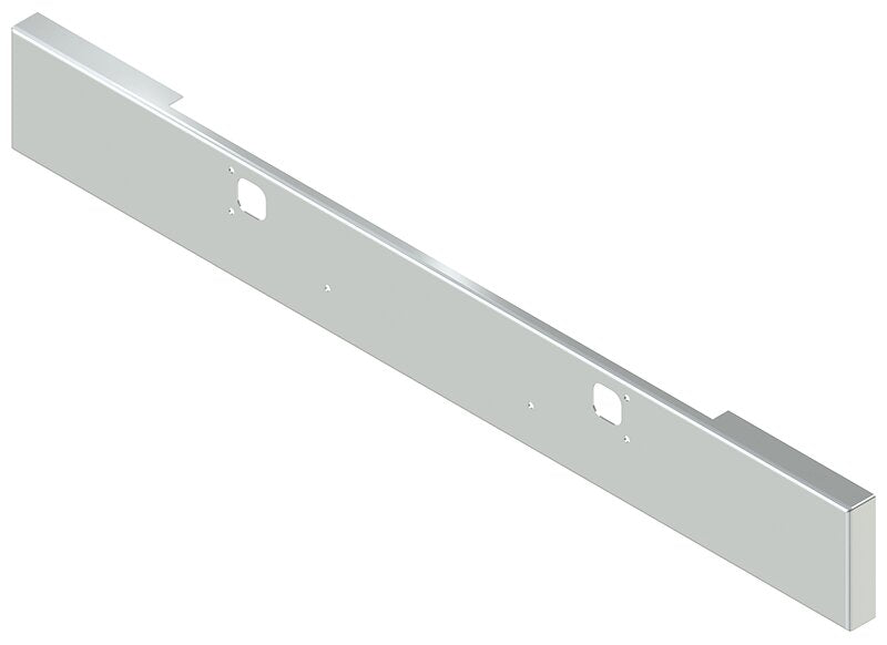 BUMPER FOR KENWORTH W900B 1982-2010 & W900L 1982-2022 12" BOXED END CHROME WITH TOW HOLE