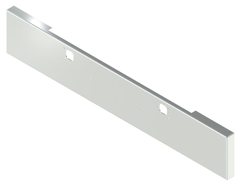 BUMPER FOR KENWORTH W900B 1982-2010 & W900L 1982-2022 16" BOXED END CHROME WITH TOW HOLE