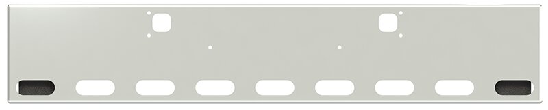 BUMPER FOR KENWORTH W900B 1982-2010 & W900L 1982-2022 18" BOXED END CHROME WITH TOW HOLE AND 9 OVAL HOLES